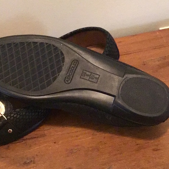 A2 black leather flats - Picture 3 of 5